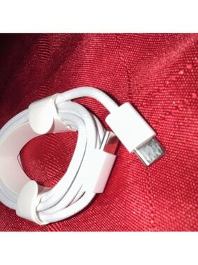 White Micro USB Charging Cable - Compatible Cell Phone Accessory